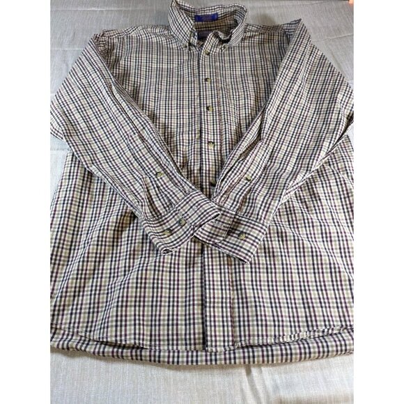 PENDLETON Button Down Shirt Men's Medium Broadway‎ Cloth 100% Cotton - Picture 1 of 7